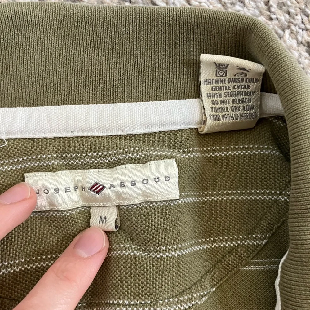 Joseph Abboud Green Polo Shirt - Picture 4 of 4